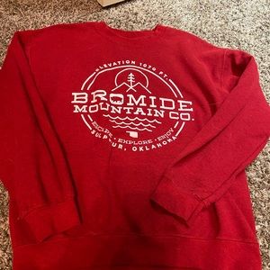 Crew neck sweatshirt